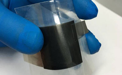 what does a graphene superconducting sheet look like