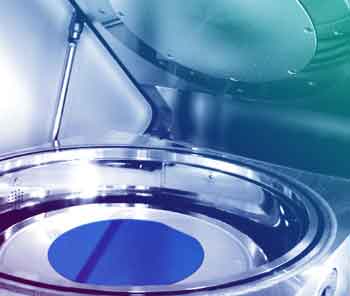 LPCVD chamber with a silicon wafer ready for silicon nitride deposition