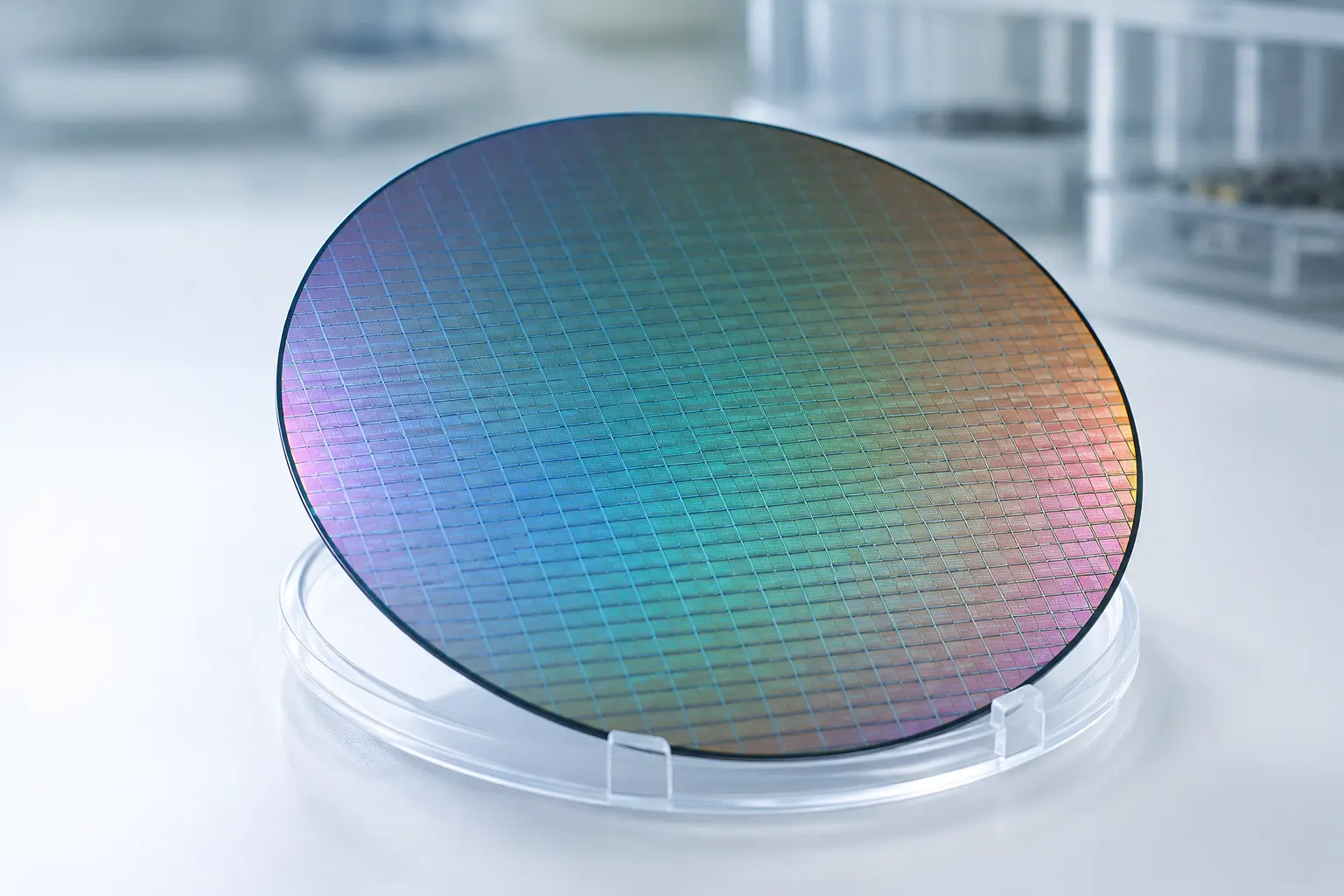Minority carrier lifetime silicon wafer