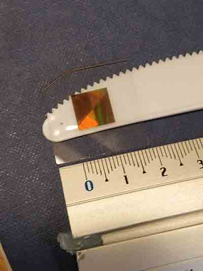 fabrication of nanostructure on fused silica substrate