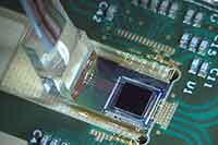 what does a silicon photonics chip look like
