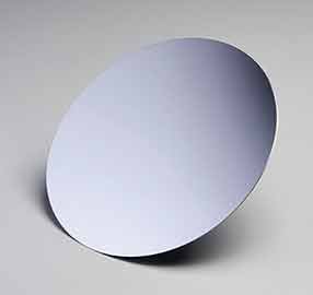 flat silicon wafer surface