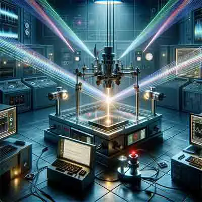 GaAs wafer used in sum frequency generation laser spectroscopy research